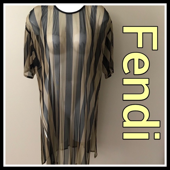 fendi beach cover up